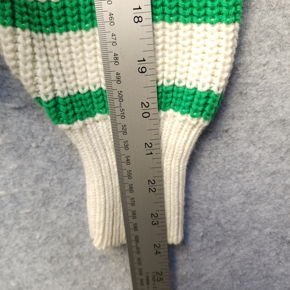 Sézane Kyam Striped Rugby Preppy Quarter Buttons Jumper Sweater Small - Picture 11 of 11